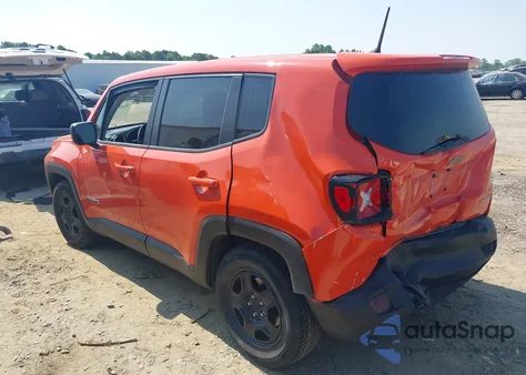 2016 Jeep Renegade Sport from USA, damaged, VIN ZACCJAAT8GPD52191